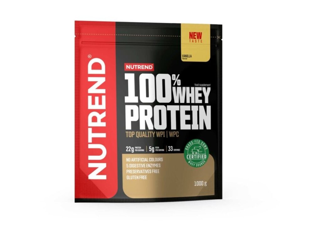 100% WHEY PROTEIN 1000 g VANILKA